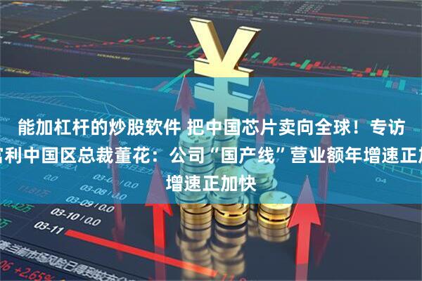 能加杠杆的炒股软件 把中国芯片卖向全球！专访安富利中国区总裁董花：公司“国产线”营业额年增速正加快